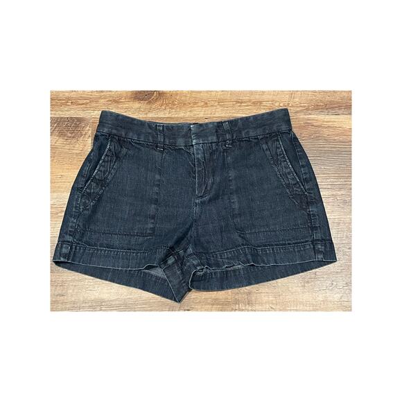 Ann Taylor LOFT Pants - LOFT Jean shorts denim dark chambray size 24  00